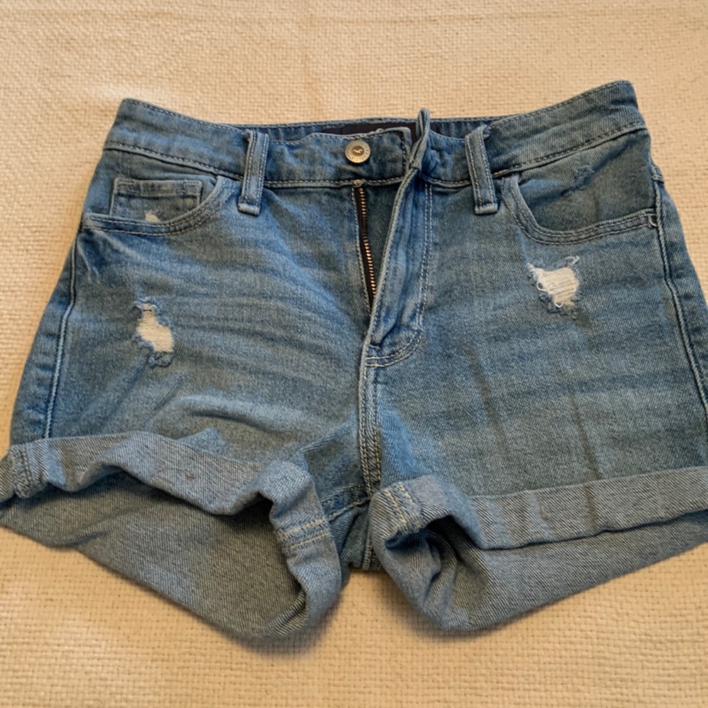 Hollister jean shorts
